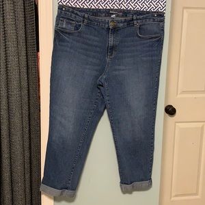 Style & Co curvy ankle jeans